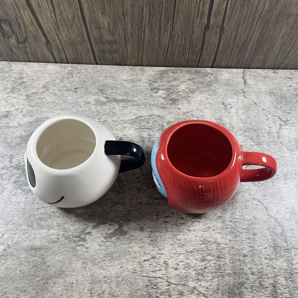 The Nightmare Before Christmas Sally Jack Set Of 2 Disney Kcare Coffee Mug Cup - Picture 5 of 6